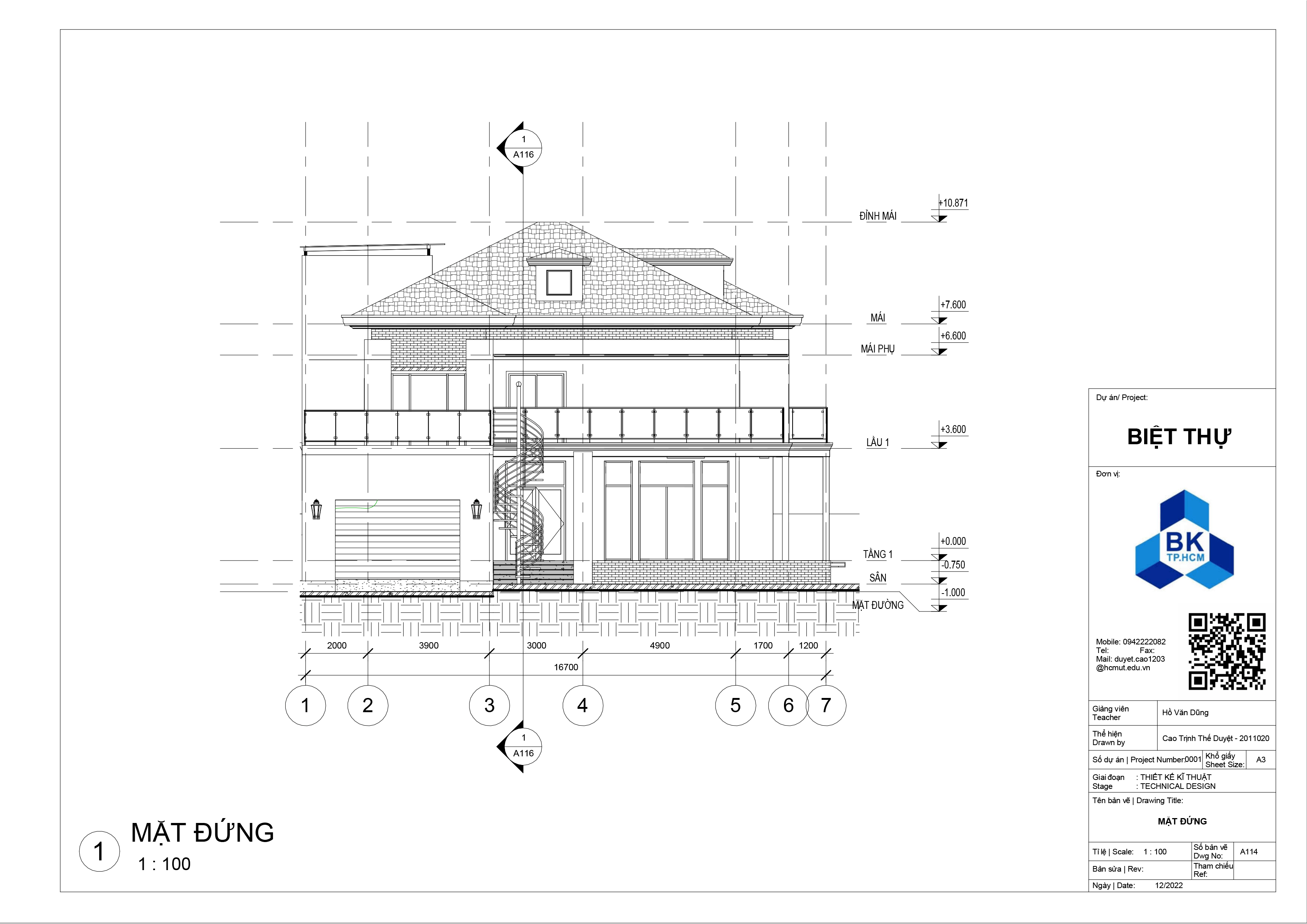 Mặt đứng